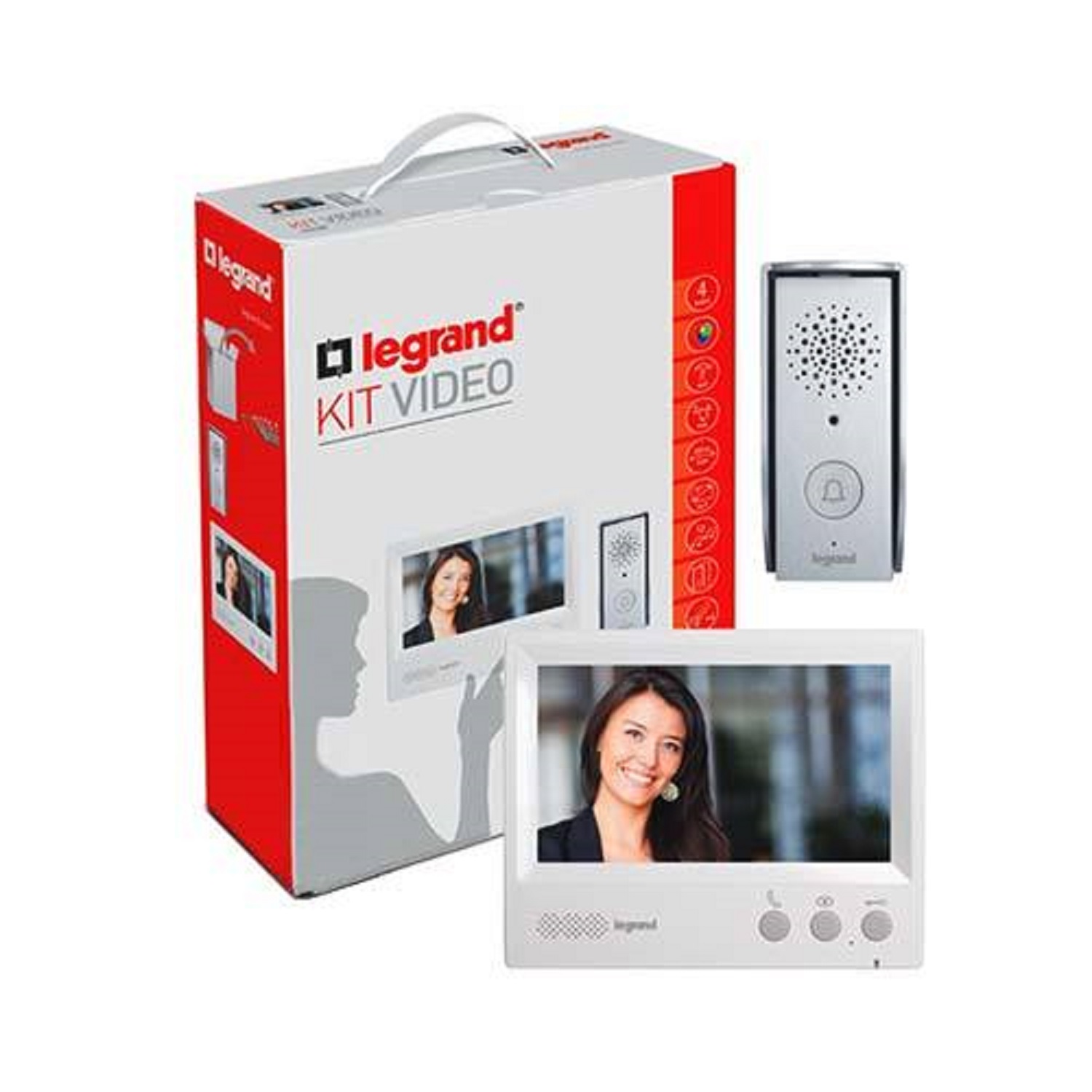 Legrand Video DoorBell with Smart LCD Screen